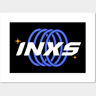 Inxs // Blue Ring Posters and Art
